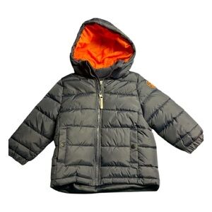 H&M Navy Toddler 2-3Y Hooded Puffer Jacket with Hood